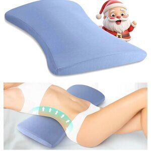 Blue Gray Lumbar Support Foam